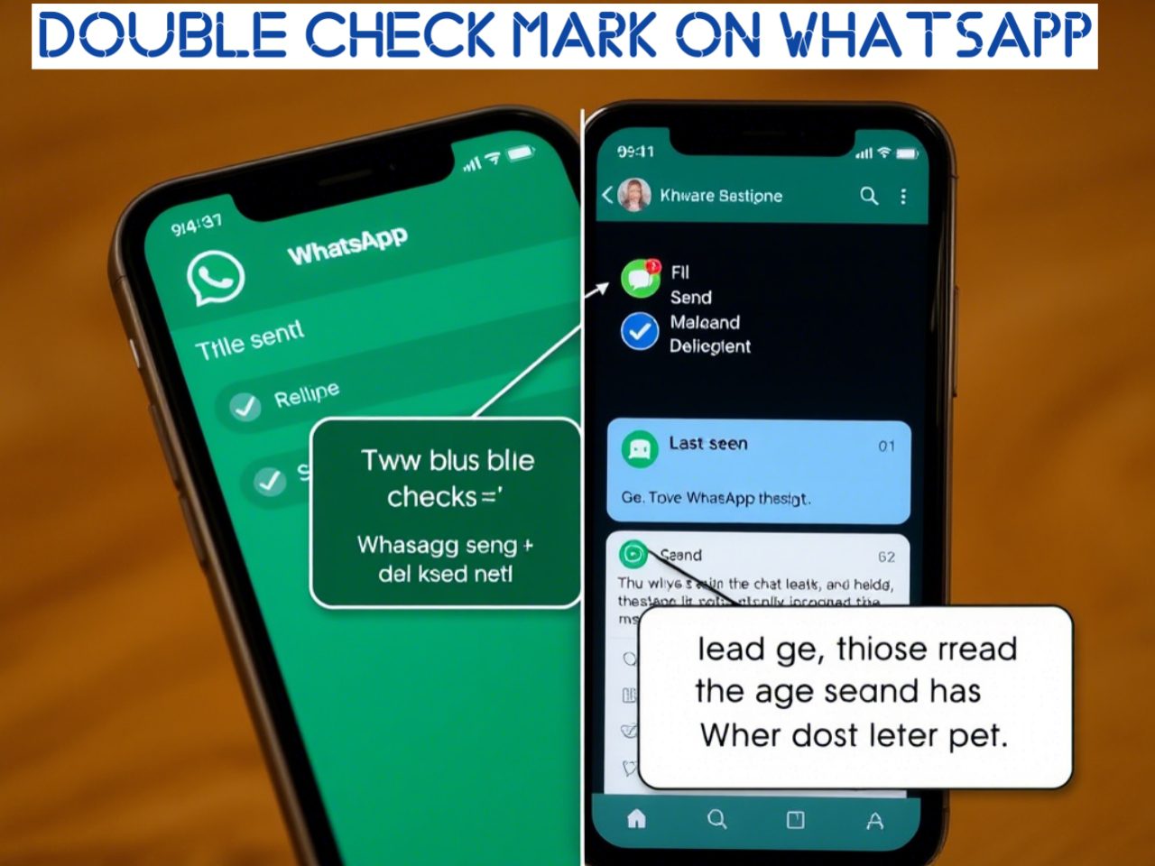 What Does Double Check Mark Mean on WhatsApp?