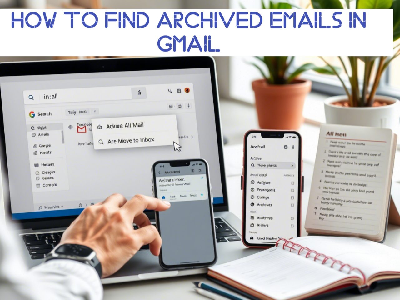 How to Find Archived Emails in Gmail