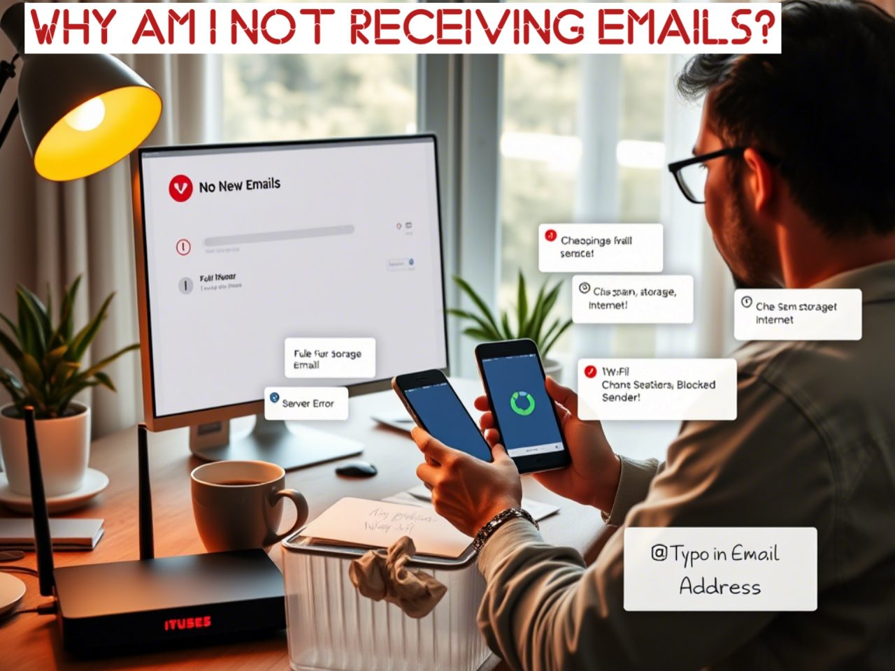 Why Am I Not Receiving Emails? A Complete Troubleshooting Guide
